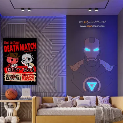 فردی و جیسون – تابلو انیمه - تابلو انیمه خاص - اسپو دکور