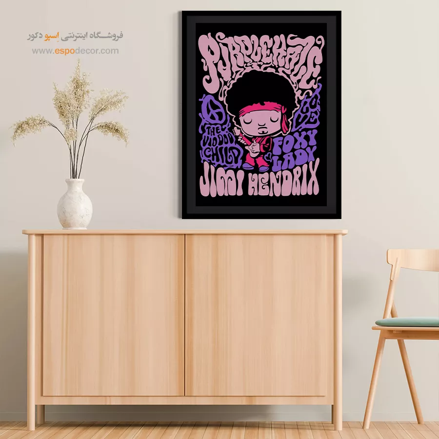 تابلو انیمه نقاشی دیجیتال