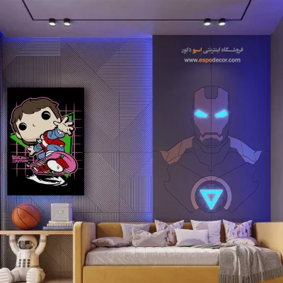 بازگشت به آینده – تابلو انیمه - تابلو انیمه دکوراتیو - اسپو دکور