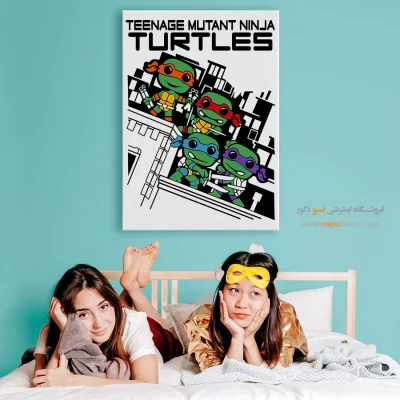 خرید تابلو انیمه نینجا