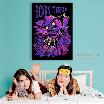 تابلو انیمه ترسناک