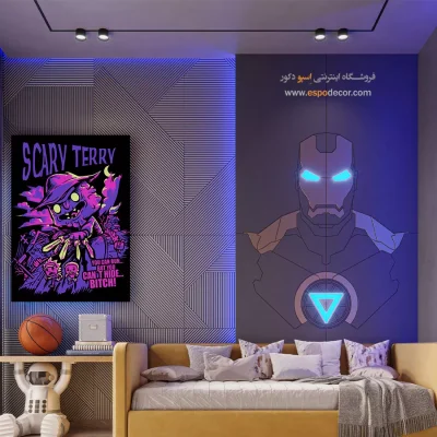 تابلو انیمه ترسناک