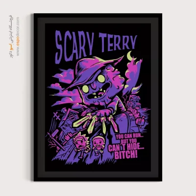 تابلو انیمه ترسناک