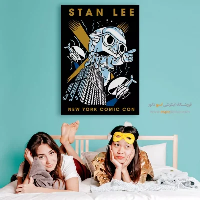 استن لی – تابلو انیمه - تابلو انیمه استن لی - اسپو دکور