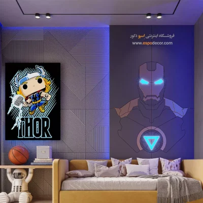 تابلو انیمه ثور
