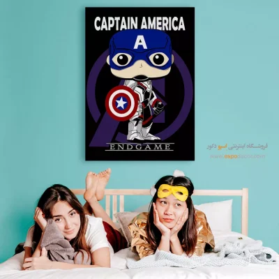 پایان بازی – تابلو انیمه - تابلو انیمه برای دیوار اتاق - اسپو دکور