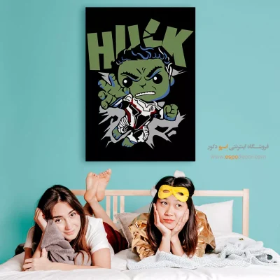 هالک – تابلو انیمه - تابلو هالک - اسپو دکور