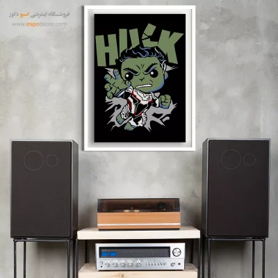 هالک – تابلو انیمه - تابلو هالک - اسپو دکور