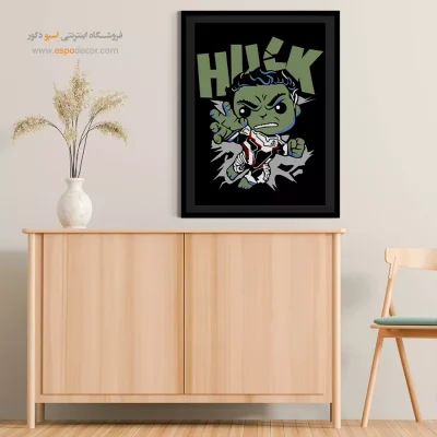 هالک – تابلو انیمه - تابلو هالک - اسپو دکور