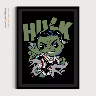 هالک – تابلو انیمه - تابلو هالک - اسپو دکور