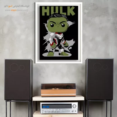 تابلو انیمه شجاع