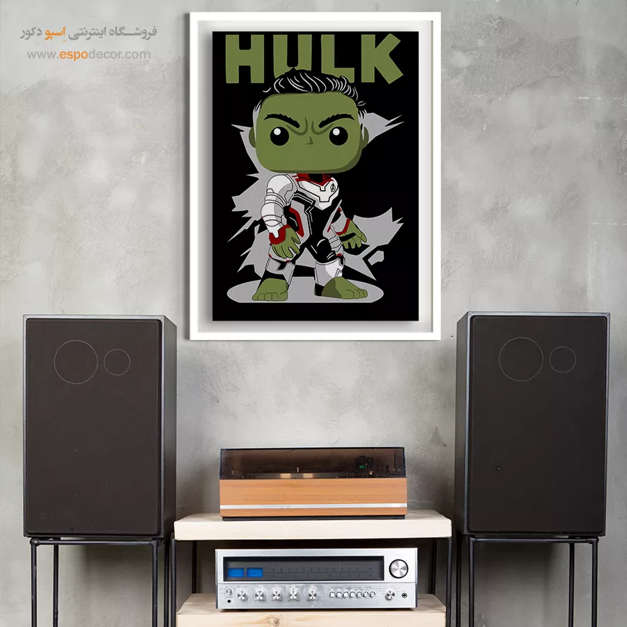 تابلو انیمه شجاع