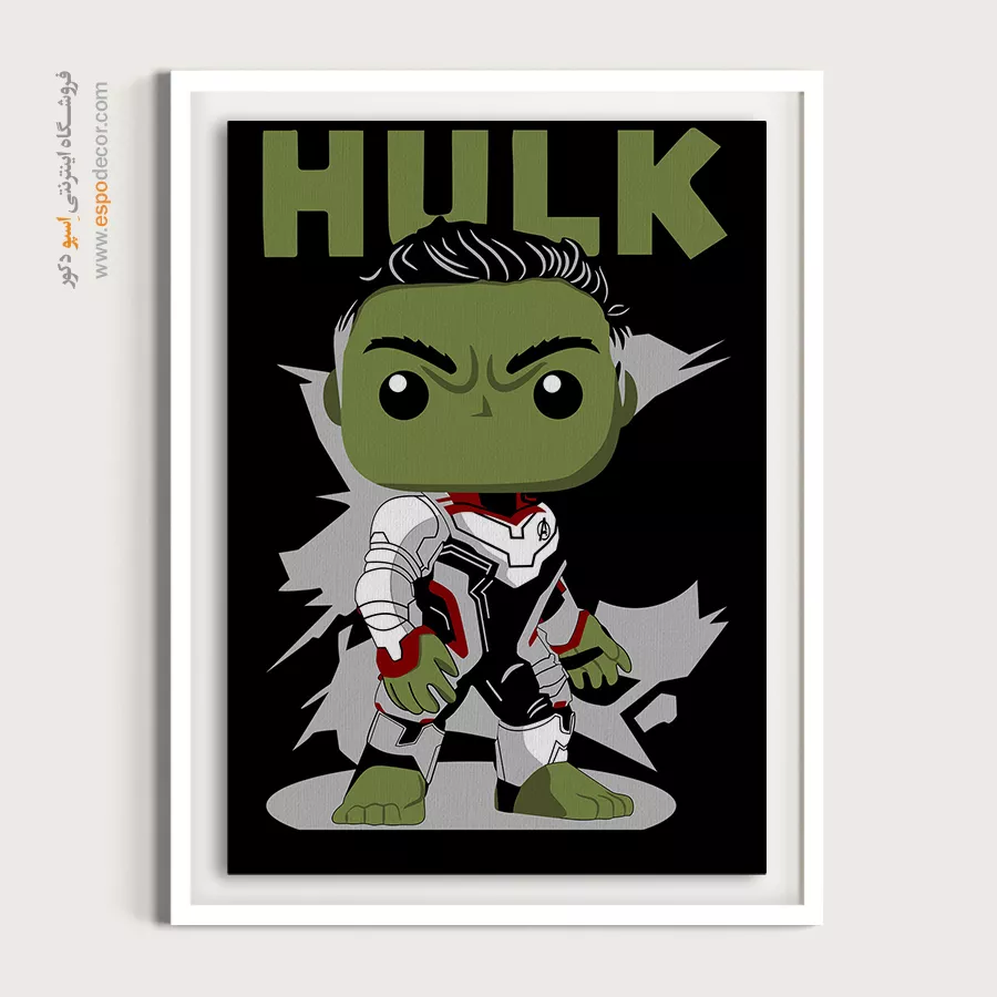 تابلو انیمه شجاع