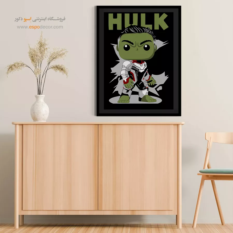 تابلو انیمه شجاع