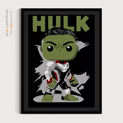 تابلو انیمه شجاع