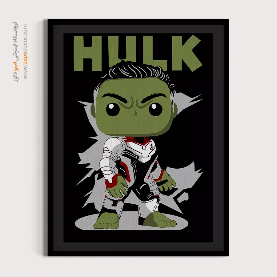 تابلو انیمه شجاع