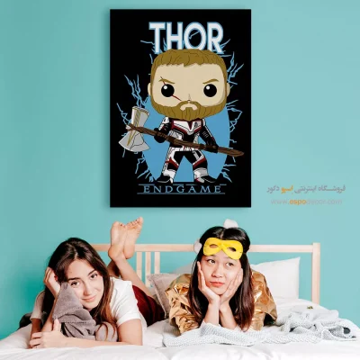 تابلو انیمه دیجیتال مدرن