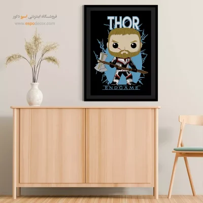 تابلو انیمه دیجیتال مدرن