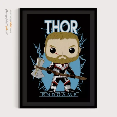 تابلو انیمه دیجیتال مدرن