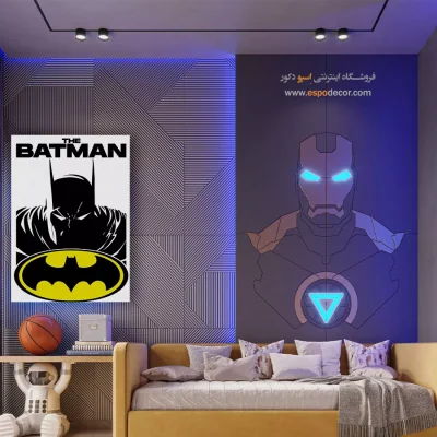 شوالیه تاریکی – تابلو انیمه - تابلو خاص بتمن - اسپو دکور