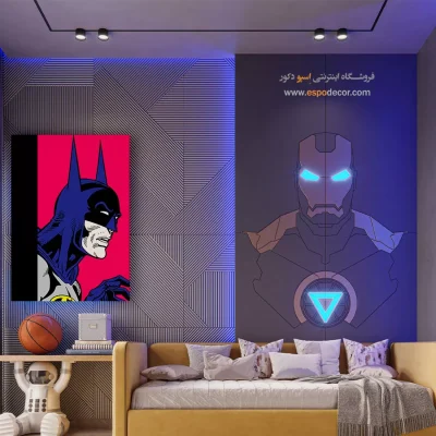 تابلو انیمه مینیمال زیبا