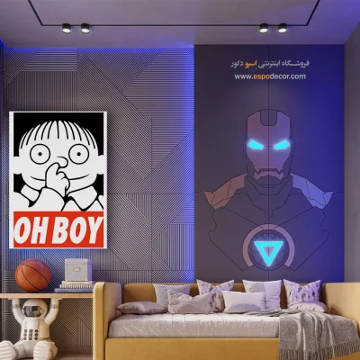 اوه پسر – تابلو انیمه - تابلو انیمه طرح‌های فانتزی - اسپو دکور