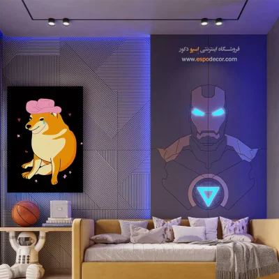 زنده میمانم – تابلو انیمه - تابلو انیمه هنر دیجیتال - اسپو دکور