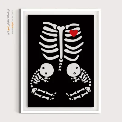 تابلو انیمه هنری برای اتاق - مامان آینده – تابلو انیمه - اسپو دکور