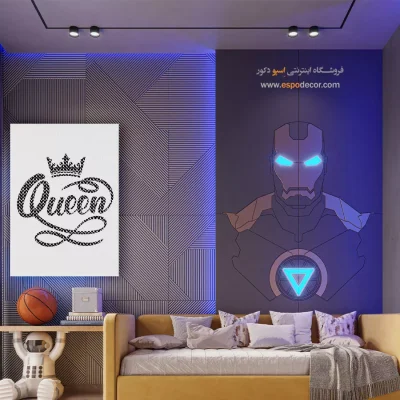 تابلو تایپوگرافی کویین