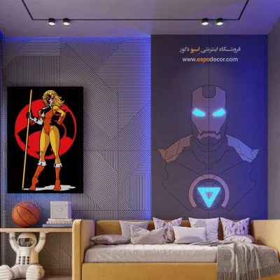 تابلو انیمه کلاسیک مدرن