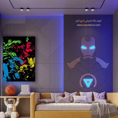 تابلو انیمه الهام‌بخش