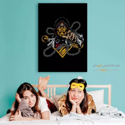 اسکورپیون – تابلو انیمه - تابلو جذاب اسکورپیون - اسپو دکور