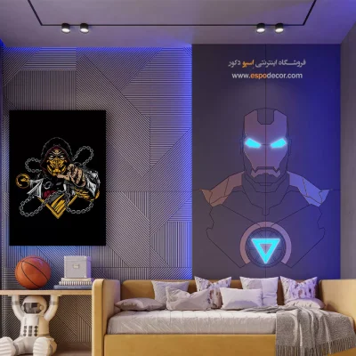 اسکورپیون – تابلو انیمه - تابلو جذاب اسکورپیون - اسپو دکور