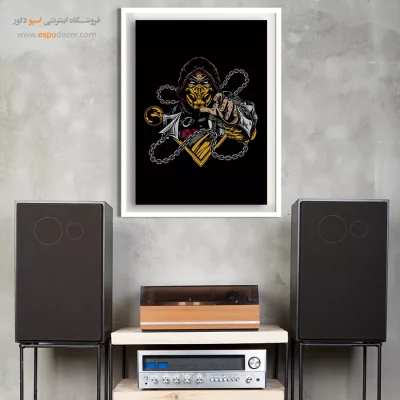 اسکورپیون – تابلو انیمه - تابلو جذاب اسکورپیون - اسپو دکور