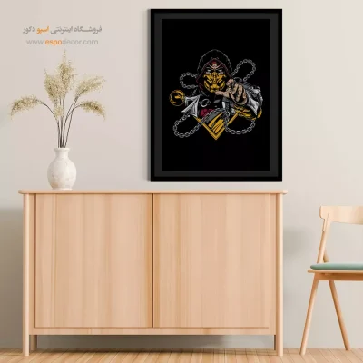 اسکورپیون – تابلو انیمه - تابلو جذاب اسکورپیون - اسپو دکور