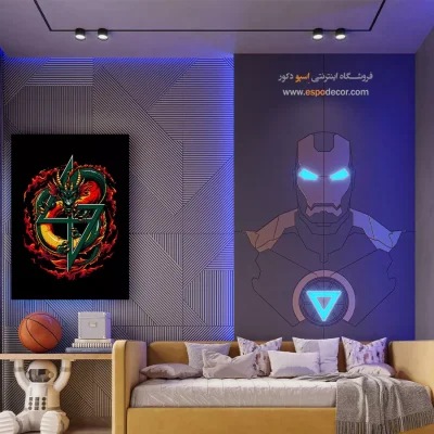 اژدها – تابلو انیمه - تابلو انیمه تابستانی - اسپو دکور