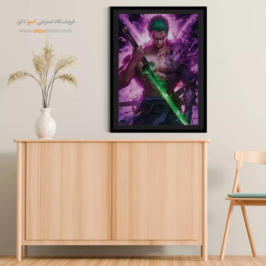 تابلو انیمه بر اساس سبک ژاپنی