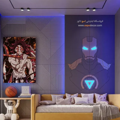 خرید تابلو انیمه دست ساز