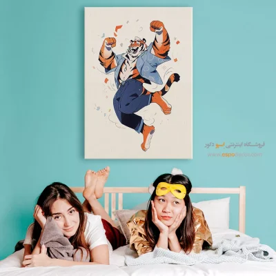 خرید تابلو انیمه طرح روز