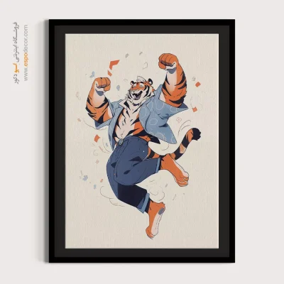 خرید تابلو انیمه طرح روز