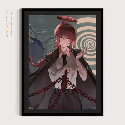 جنگل – تابلو انیمه - خرید تابلو انیمه با قاب - اسپو دکور