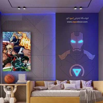 جنگل مهتاب – تابلو انیمه - خرید تابلو انیمه از فروشگاه آنلاین - اسپو دکور