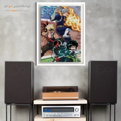 جنگل مهتاب – تابلو انیمه - خرید تابلو انیمه از فروشگاه آنلاین - اسپو دکور