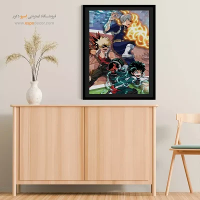 جنگل مهتاب – تابلو انیمه - خرید تابلو انیمه از فروشگاه آنلاین - اسپو دکور