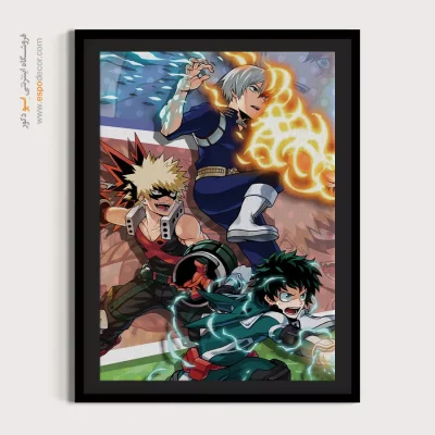 جنگل مهتاب – تابلو انیمه - خرید تابلو انیمه از فروشگاه آنلاین - اسپو دکور