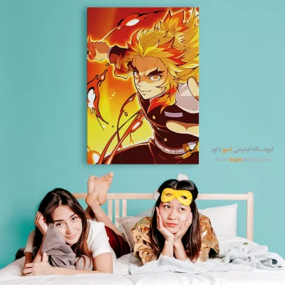 رنگوکو – تابلو انیمه - خرید تابلو انیمه با طرح خاص - اسپو دکور