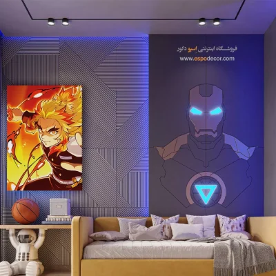 رنگوکو – تابلو انیمه - خرید تابلو انیمه با طرح خاص - اسپو دکور