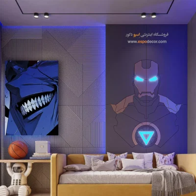 نسیم سرد – تابلو انیمه - خرید تابلو انیمه با قیمت مناسب - اسپو دکور