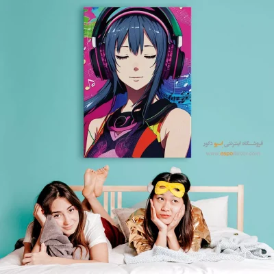 بازی مه – تابلو انیمه - خرید تابلو انیمه دکور اتاق خواب - اسپو دکور