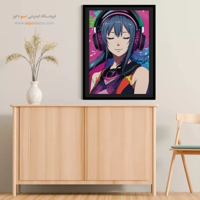بازی مه – تابلو انیمه - خرید تابلو انیمه دکور اتاق خواب - اسپو دکور